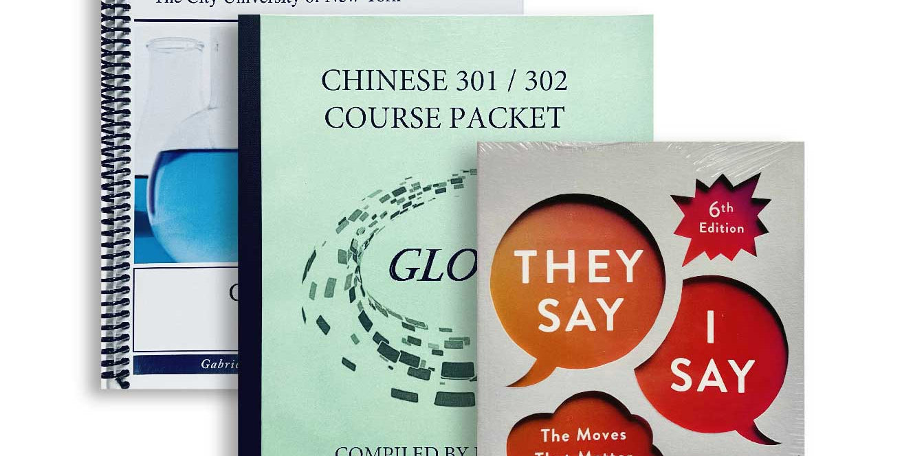 Textbooks & Course Packs