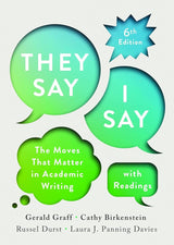 They Say I Say with Readings 6th