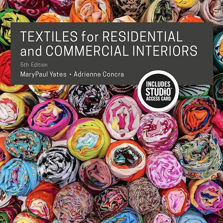 Textiles for Residential and Commercial Interiors: Bundle Book + Studio Access Card cover image