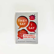 "They Say / I Say"
